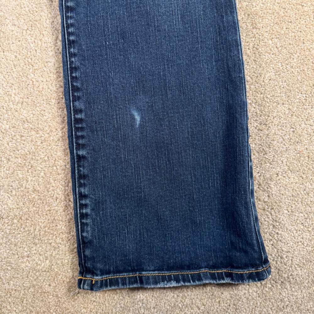 American Eagle Favorite Boyfriend Jeans Womens 6 (FITS 28x30) Blue READ - Picture 2 of 14